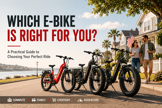 How to Choose the Right E-Bike for Your Lifestyle