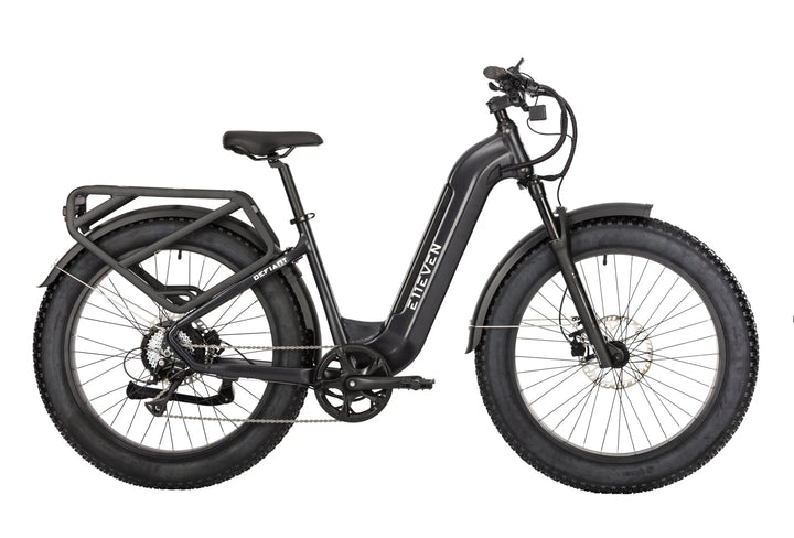 Side profile of E11EVEN DEFIANT electric bike